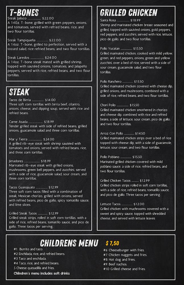 Jimador Authentic Mexican Cuisine Menu image 4